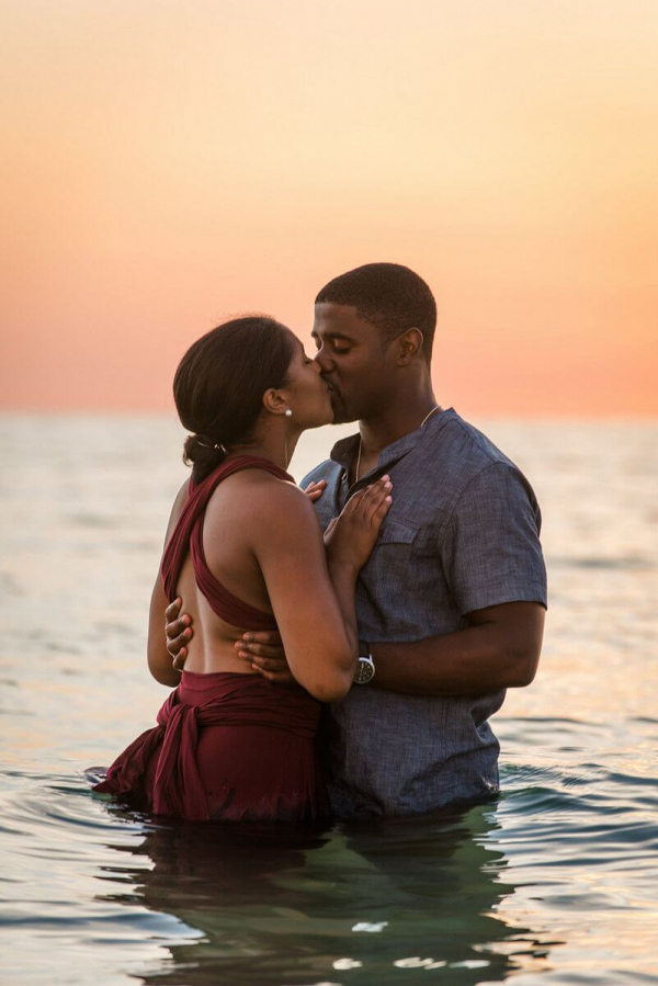 Sunset Beach Engagement