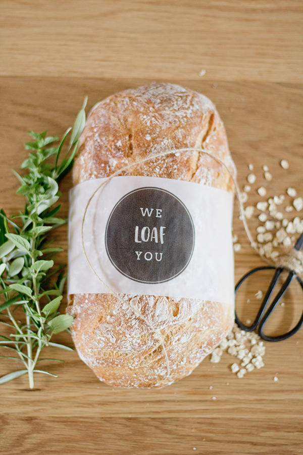 FREE Printable Bread Sleeves