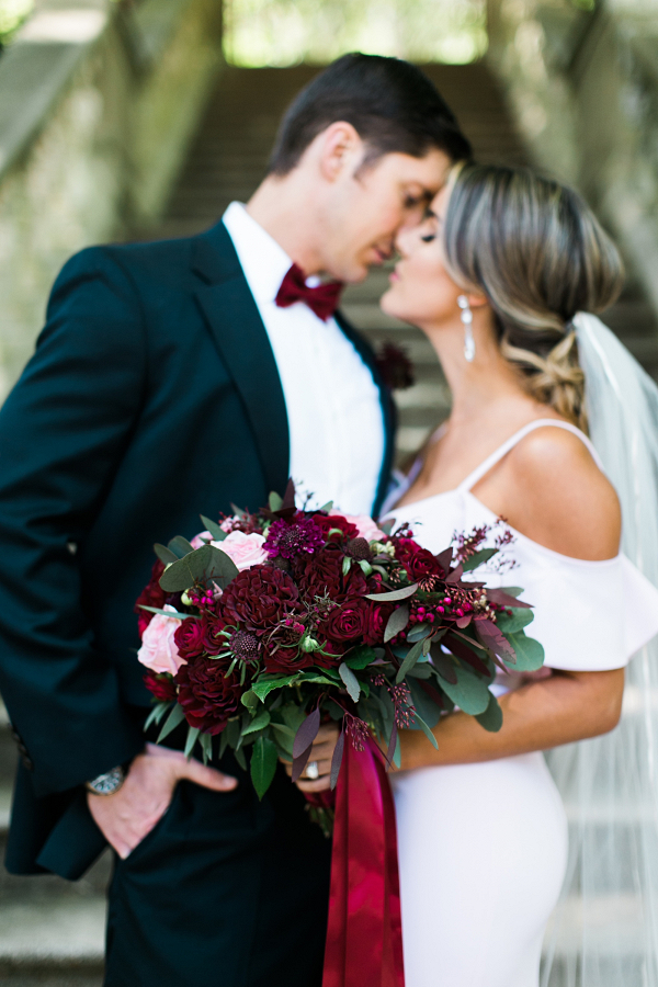 Romantic Burgundy Wedding Inspiration