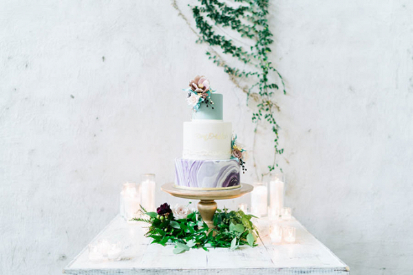 Romantic Geometric Wedding Inspiration