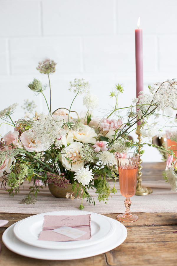 Wild Romance Blush Pink Wedding Inspiration