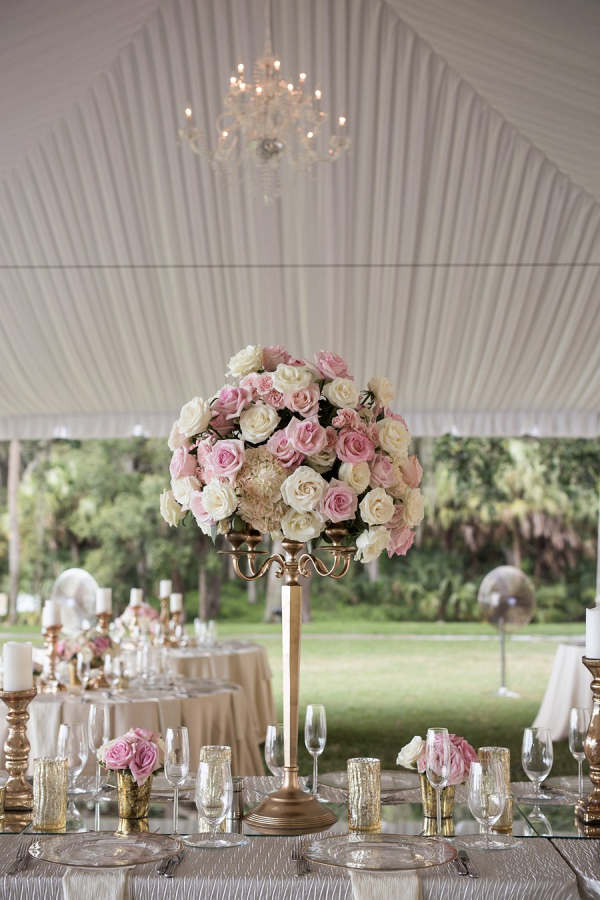 Pink and White Classic Wedding