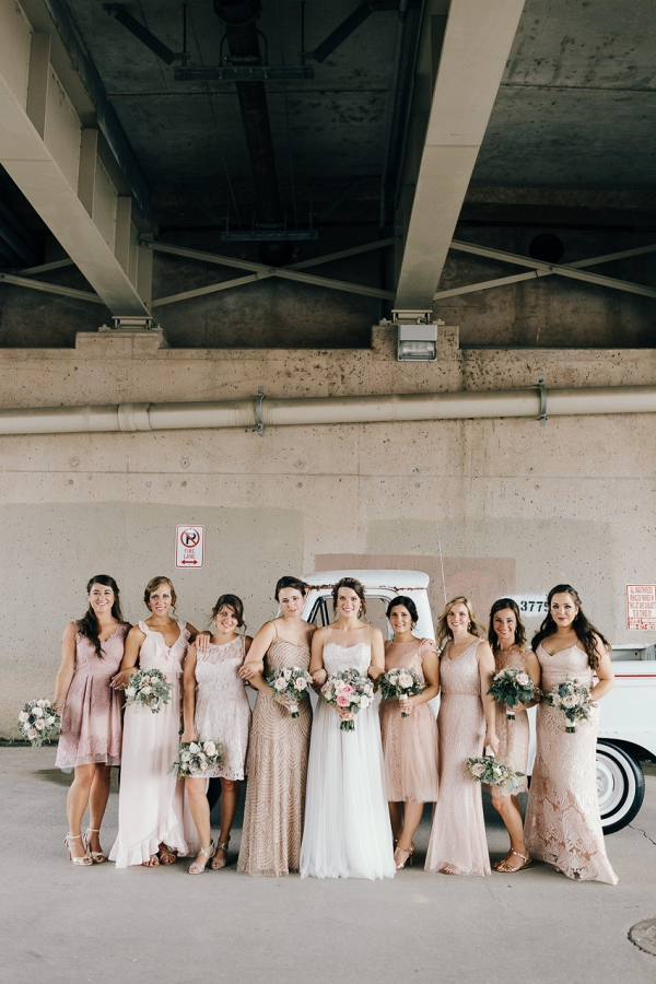 Romantic Industrial Vintage Wedding