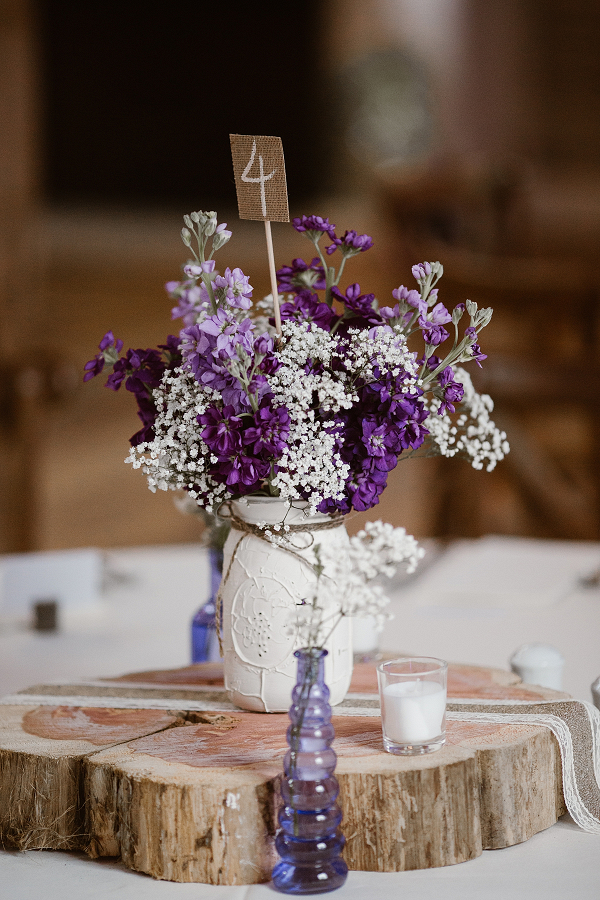 Lavender & Plum Tennessee Wedding