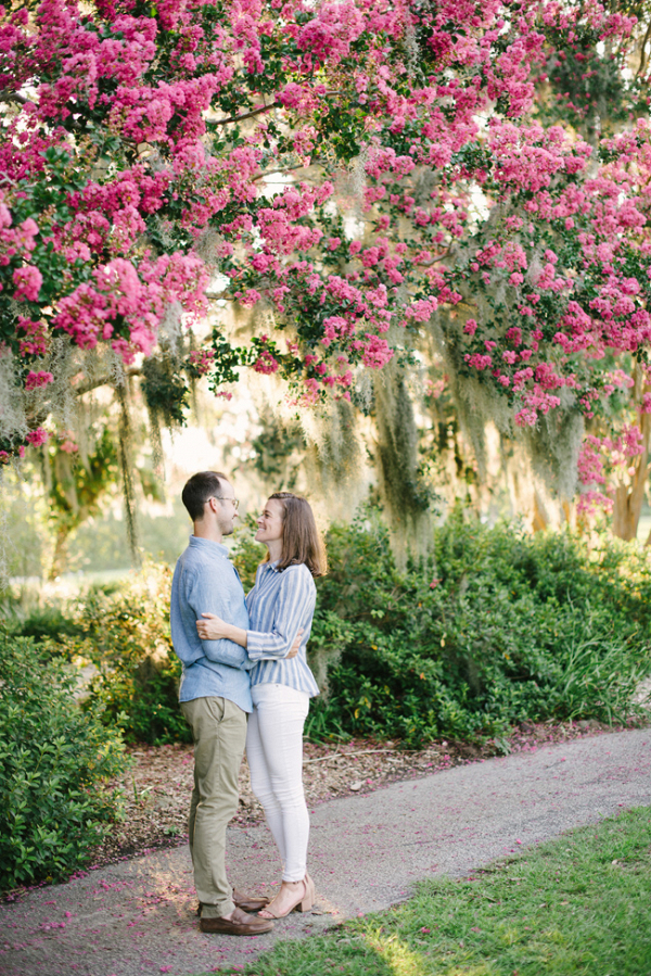 Springtime Historic Charleston Engagement