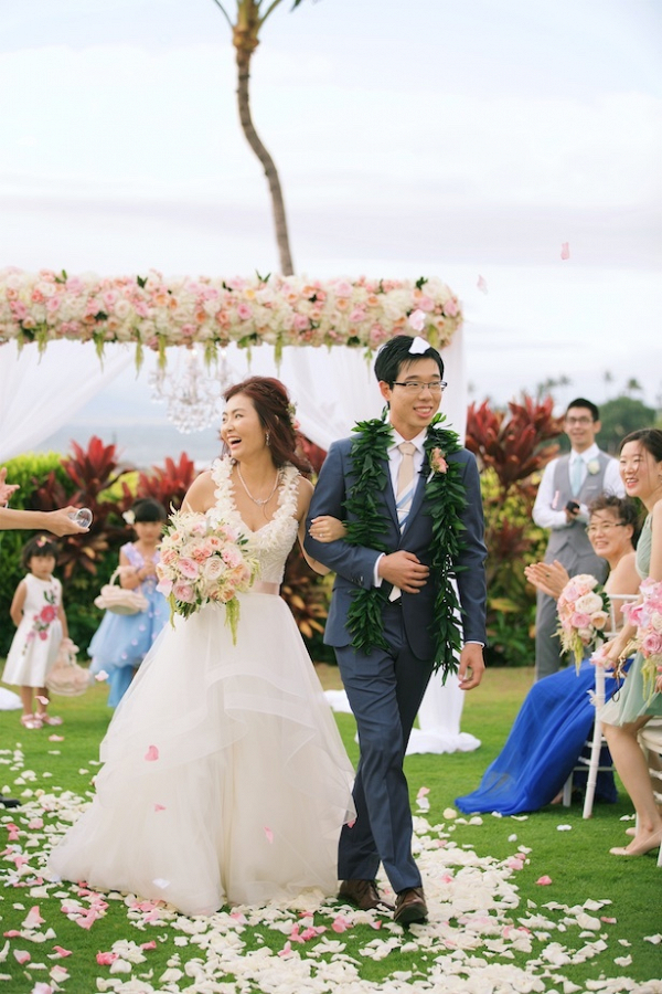 Glamorous Hawaii Destination Wedding