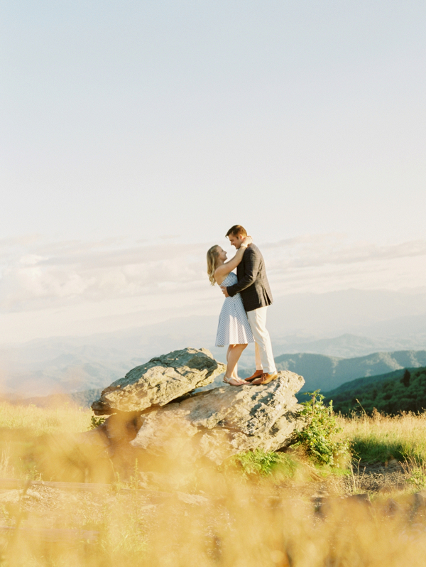 Summery Mountain Engagement Session