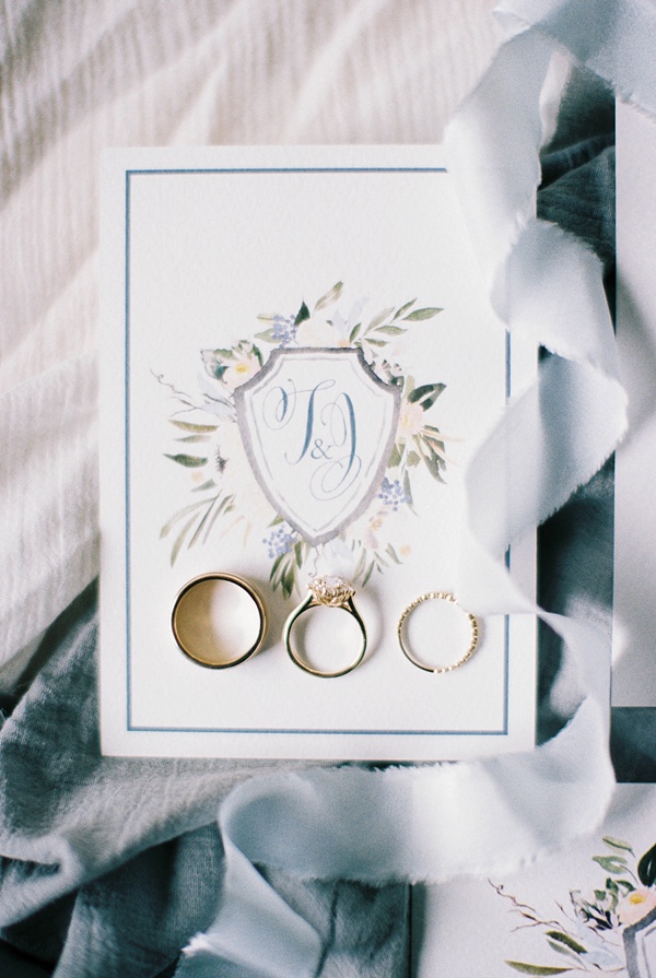 Blue Vintage Wedding with Military Traditions