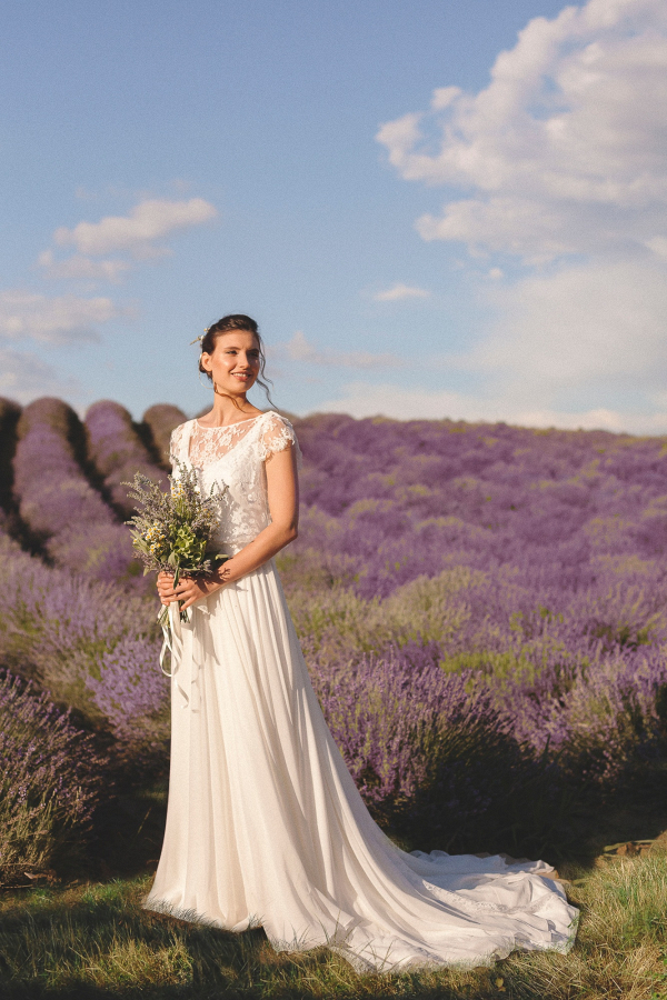 Italian Lavender Field Wedding Inspiration