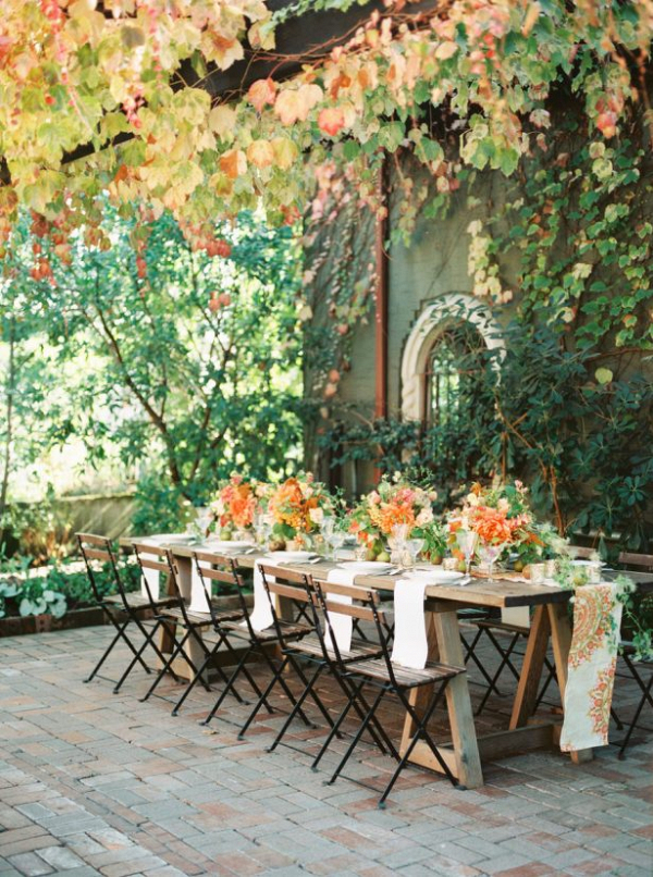 Fall Foliage Wedding Inspiration