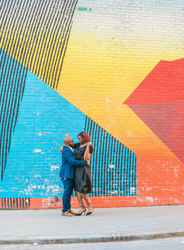 Vibrant NYC Engagement Session