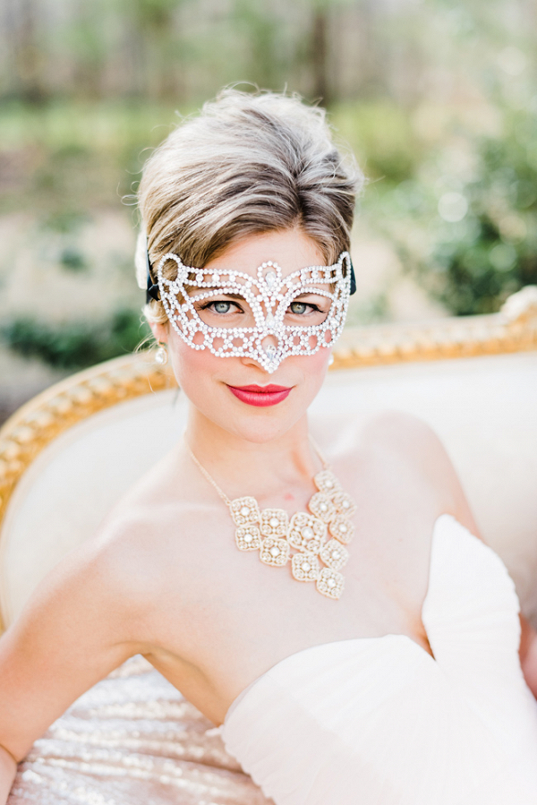 Glamorous Masquerade Wedding Inspiration