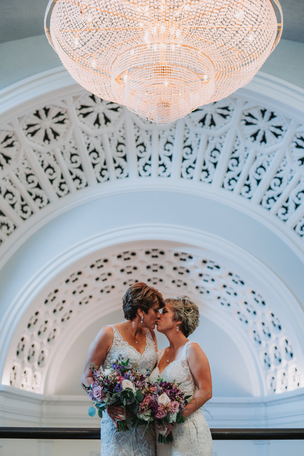 Romantic Purple Florida Wedding