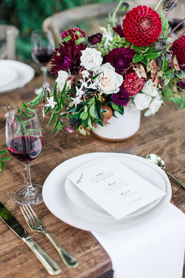 Organic Colorful Fall Wedding Inspiration