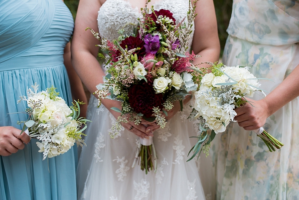 Intimate Winery Wedding Rearranged by Hurricane