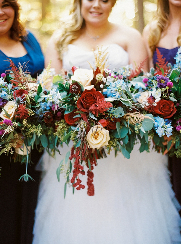 Vintage Jewel Toned Mountain Wedding