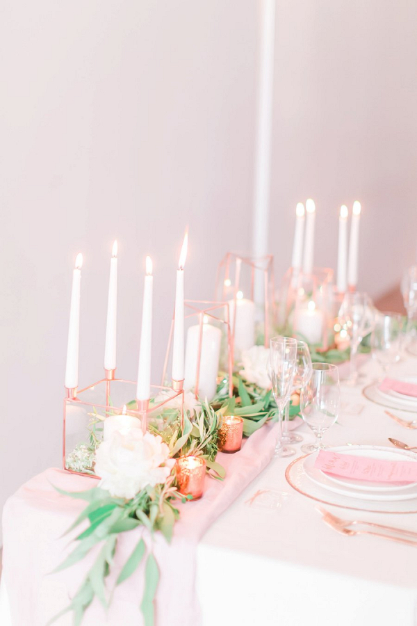 Modern Romantic Copper Wedding