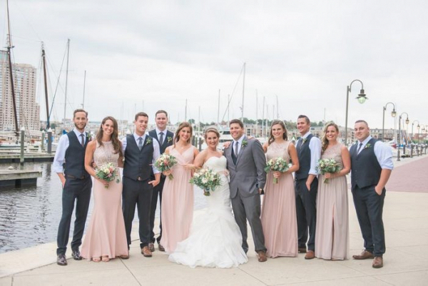 Book Themed Maryland Wedding