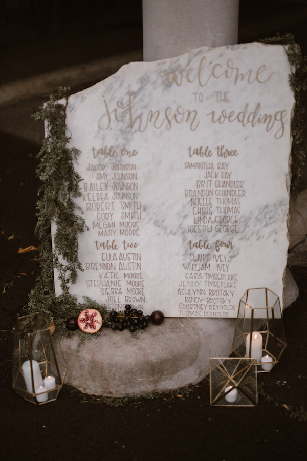 Chic Moody Wedding Inspiration