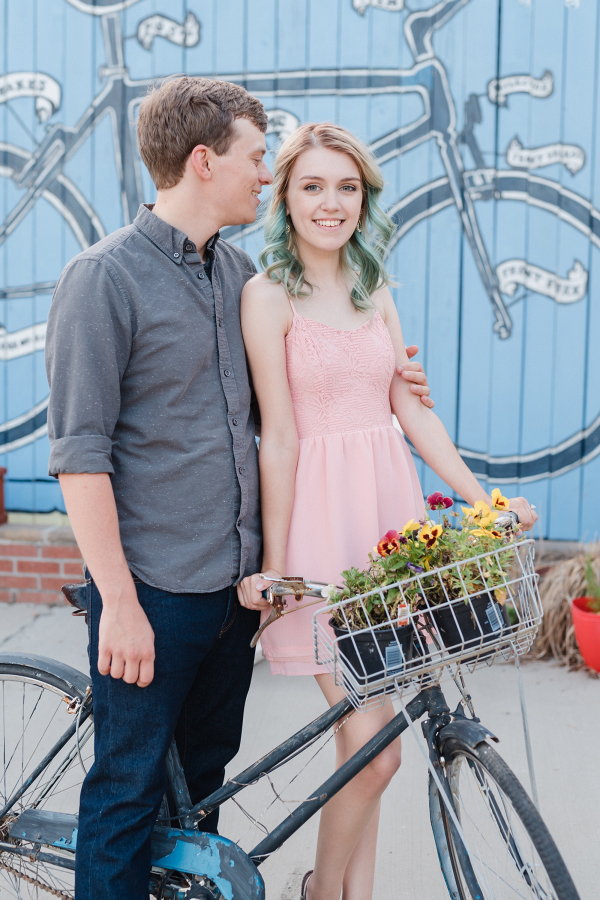 Art District Engagement Shoot