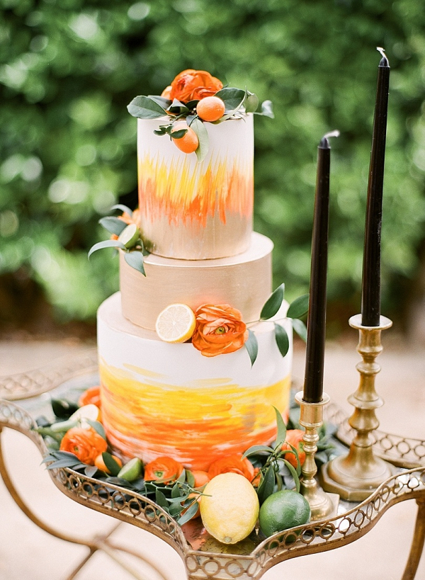 Citrus Inspired Styled Shoot