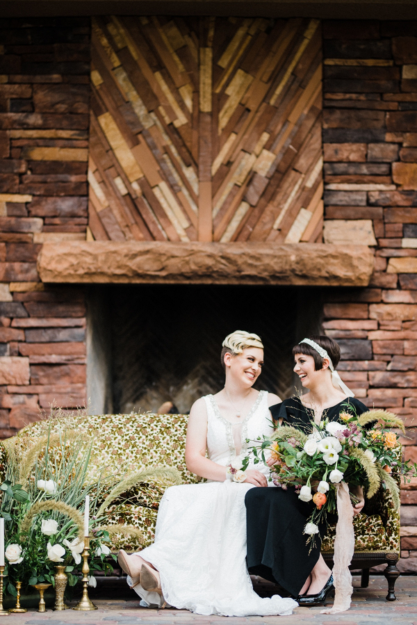 Modern Desert Elopement