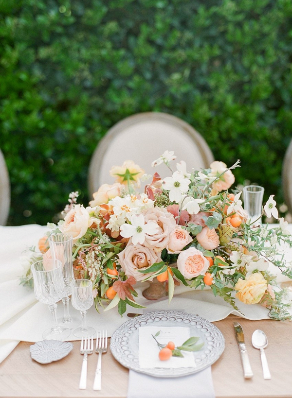 Romantic Citrus Wedding Inspiration