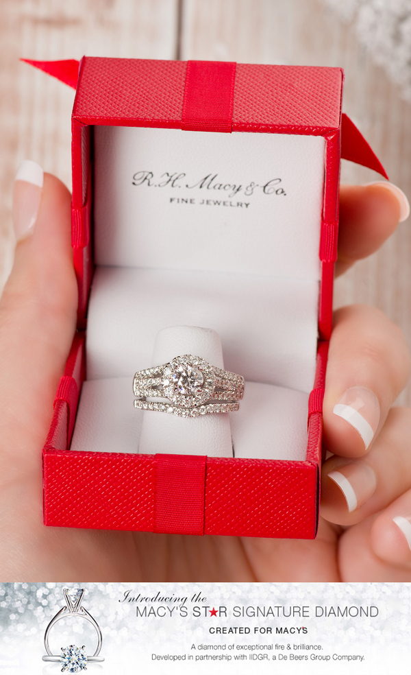 Holiday Engagement Rings from Macy's