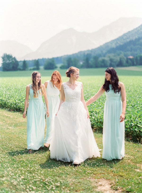 Handmade Pastel Wedding in Austria