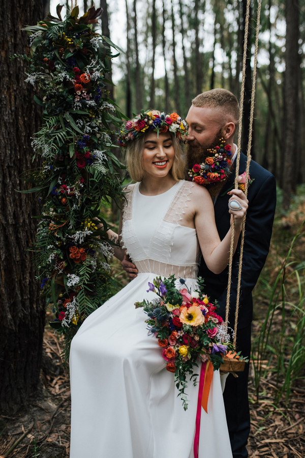 Floral Filled Forest Wedding Ideas