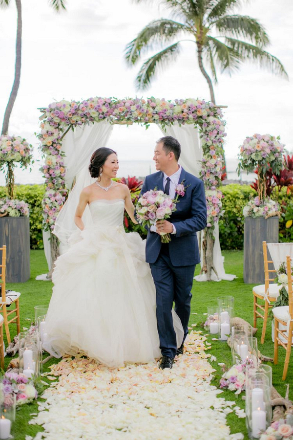 Elegant Maui Destination Wedding