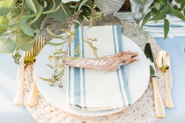 Blue Coastal Wedding Ideas