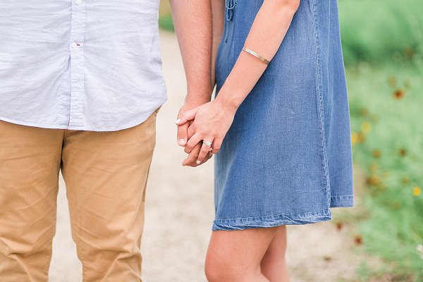 Garden Engagement Session in Knoxville