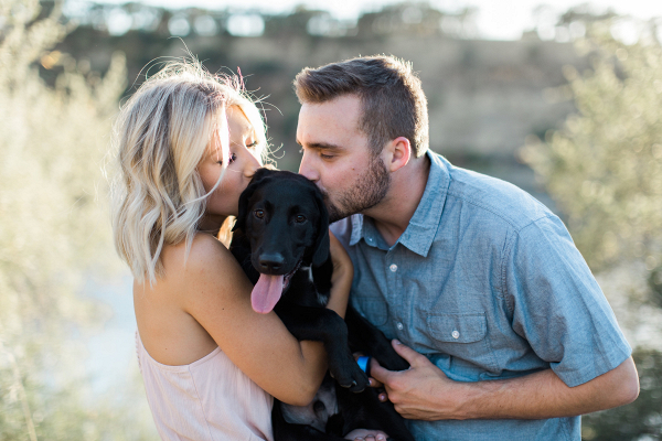 California Lakeside Engagement Session