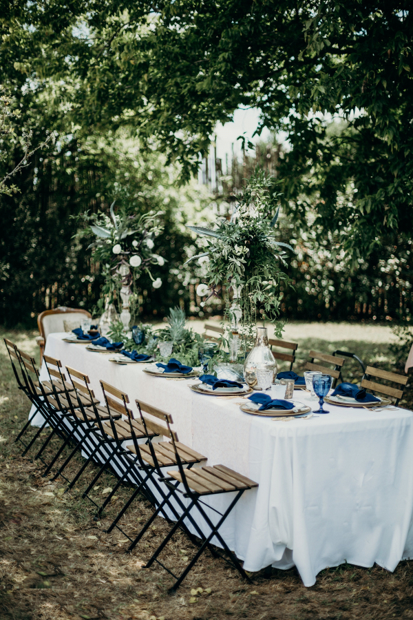 Something Blue Themed Bridal Shower