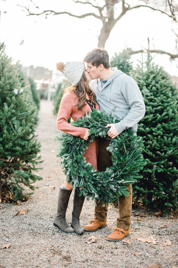 Christmas Tree Farm Engagement fix me 13