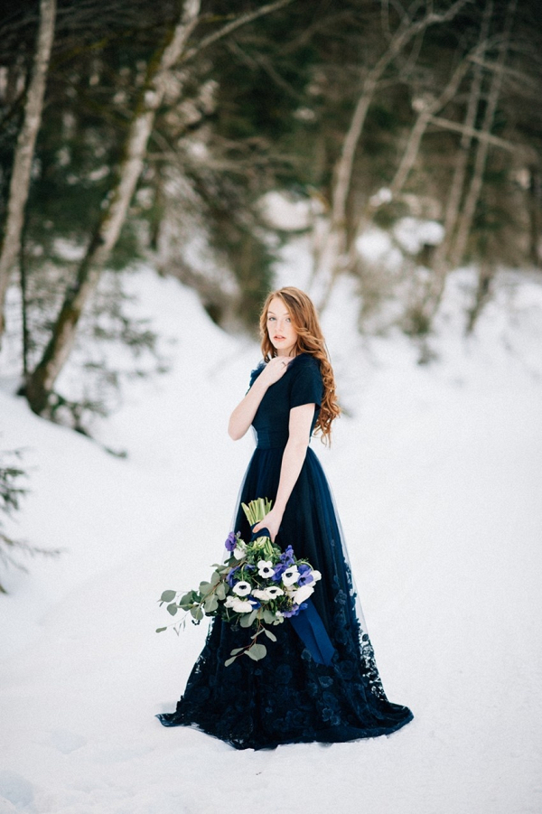 Romantic Snowy Wedding Inspiration