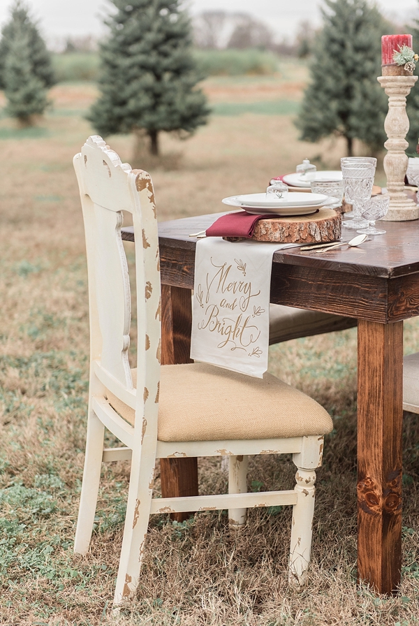 Rustic Christmas Farm Wedding Inspiration