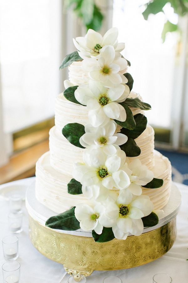 Romantic Green and Gold Wedding