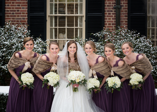 A Chapel Hill Winter Wedding at The Carolina Club