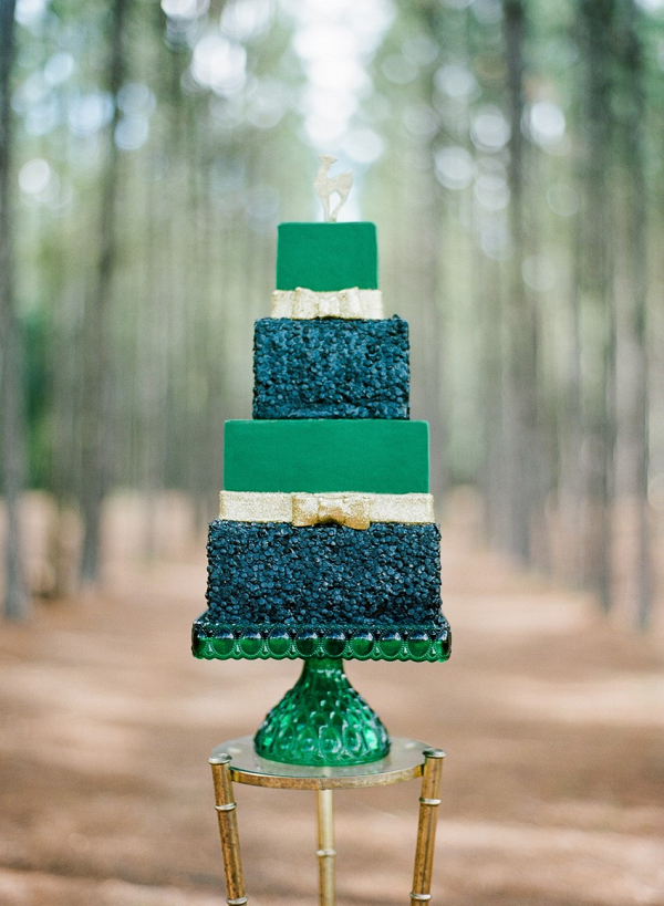 Green & Gold Woodland Wedding Inspiration