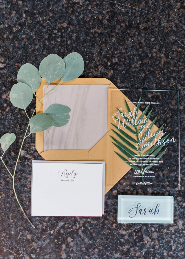 Modern Greenery Filled Wedding Inspiration