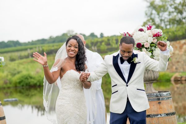 Romantic Outdoor Winery Wedding