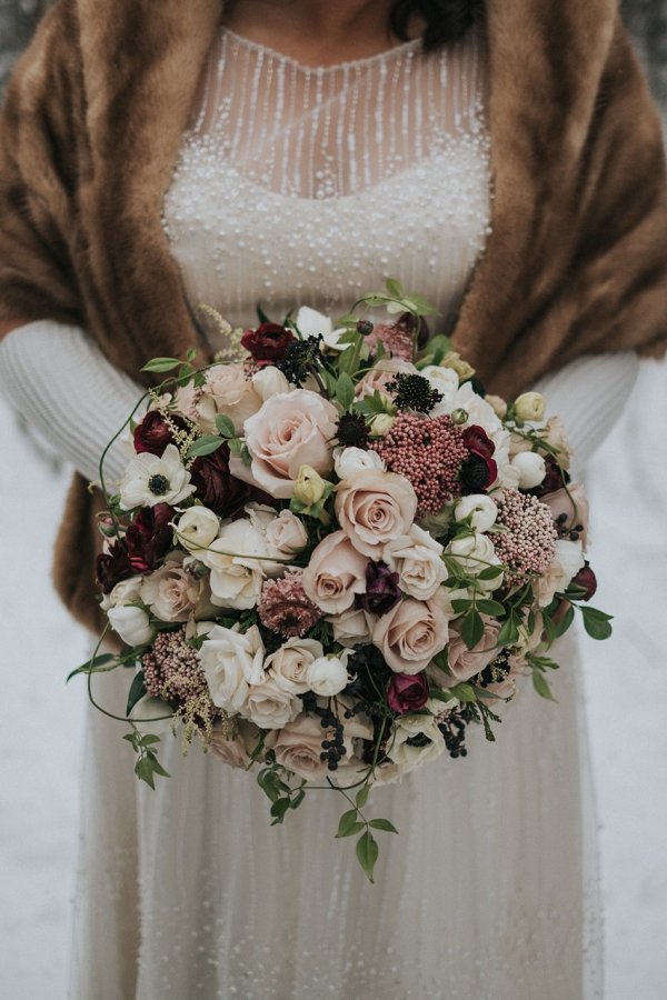 Greenery Filled Winter Wedding