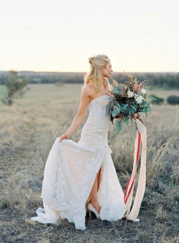 Ethereal Winter Bridal Style