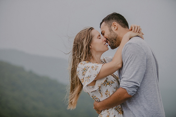 Rainy Appalachian Engagement