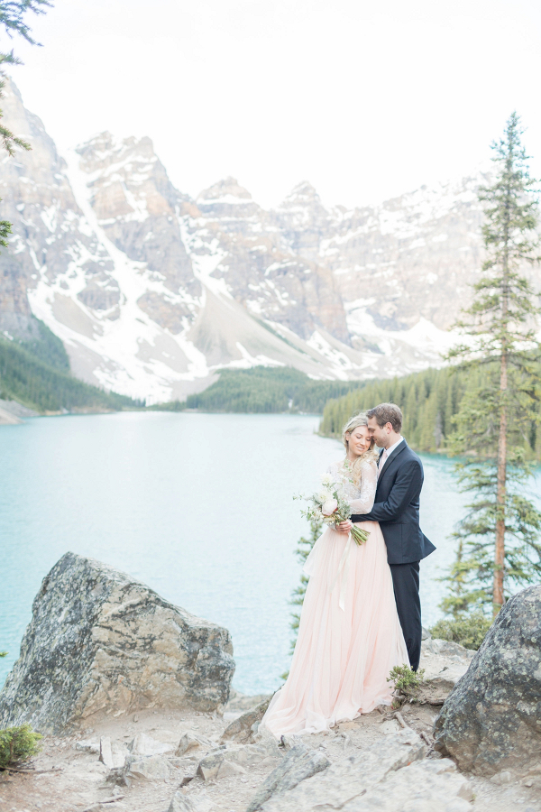 Banff Anniversary Session At Moraine Lake