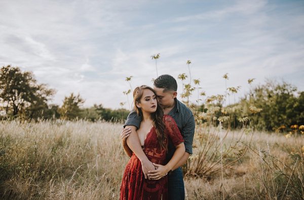 Boho Golden Hour Engagement Session