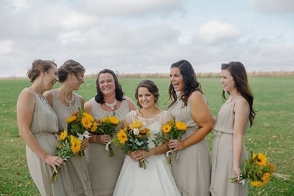 Harvest Inspired Indiana Wedding