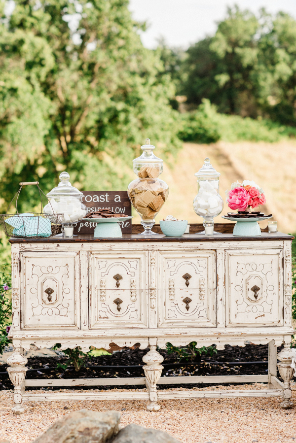 Rustic Backyard Wedding